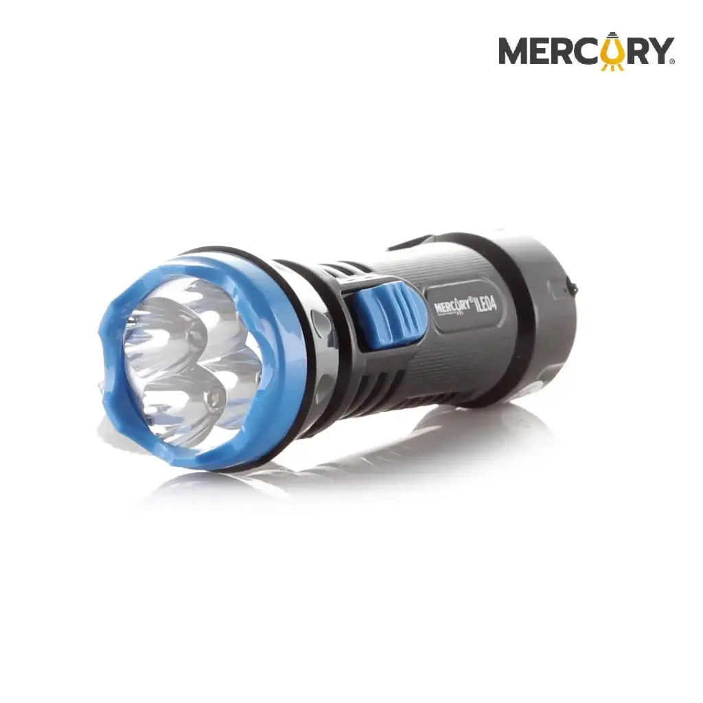 Linterna Recargable 4Led 1105 300ma Mercury