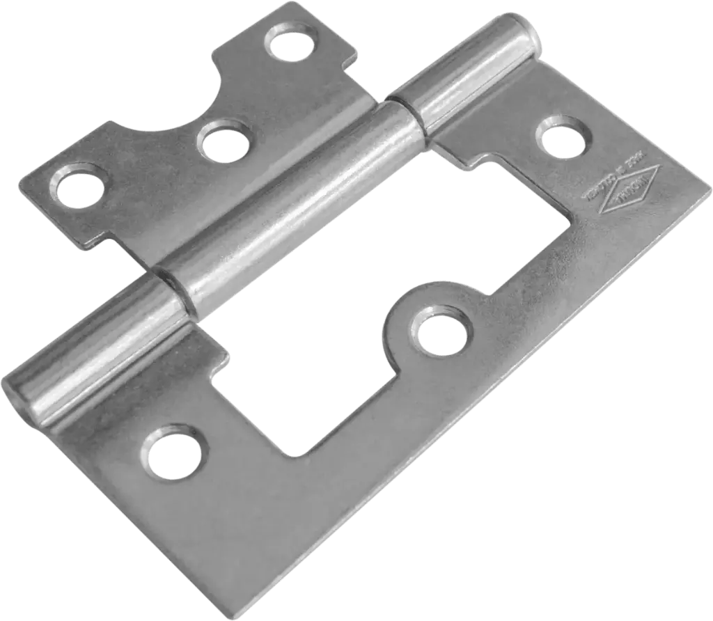 Bisagra Omega Zincada Con Tornillo Trio Induma X 3 Und