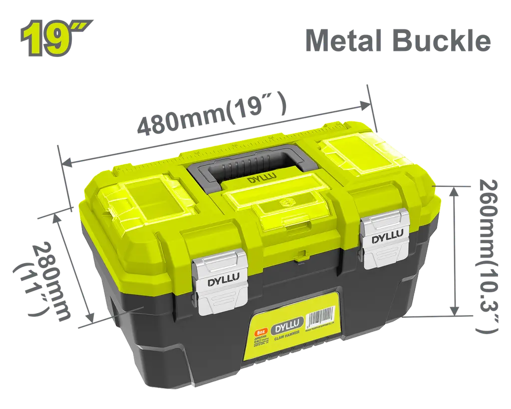 Caja de Herramientas Cierre Metálico Dyllu