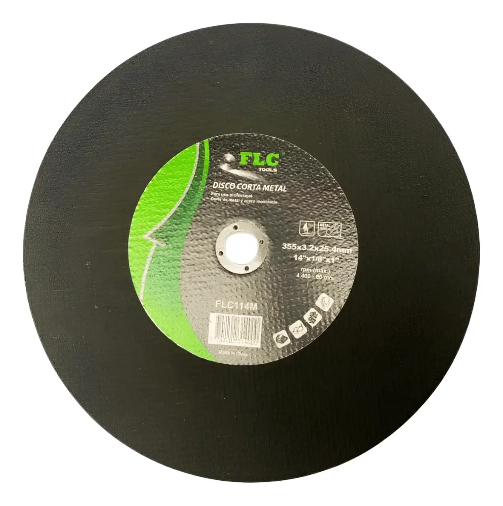 Disco Abrasivo Corte Metal 14 FLC Tools