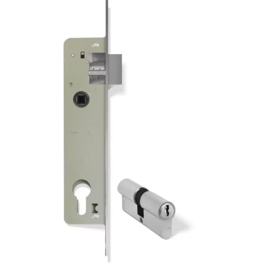 Cerradura Embutir E35 + Cilindro Llave/Llave Yale