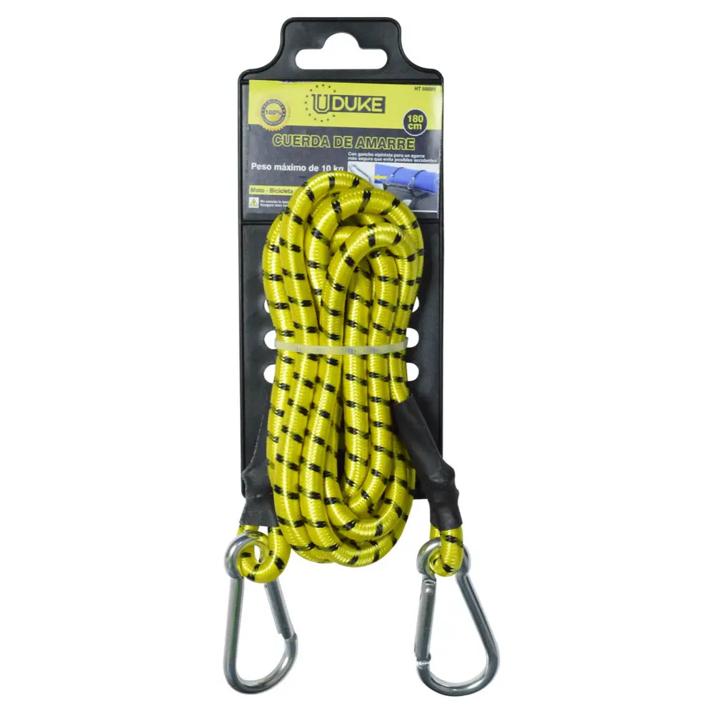Pulpo Individual Grueso 180cm Con Gancho Alpinista Uduke 