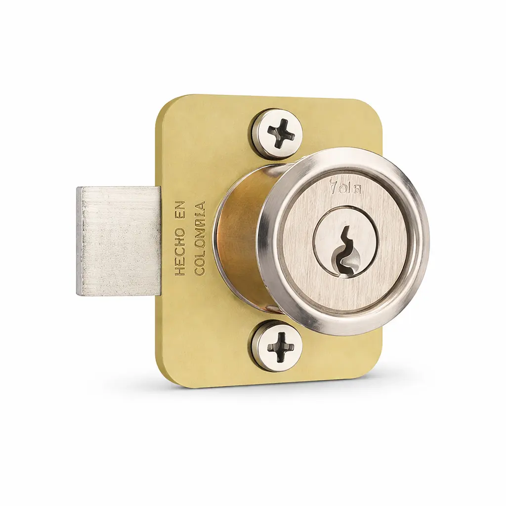 Cerradura Mueble 2045 Niquel Brillante Yale