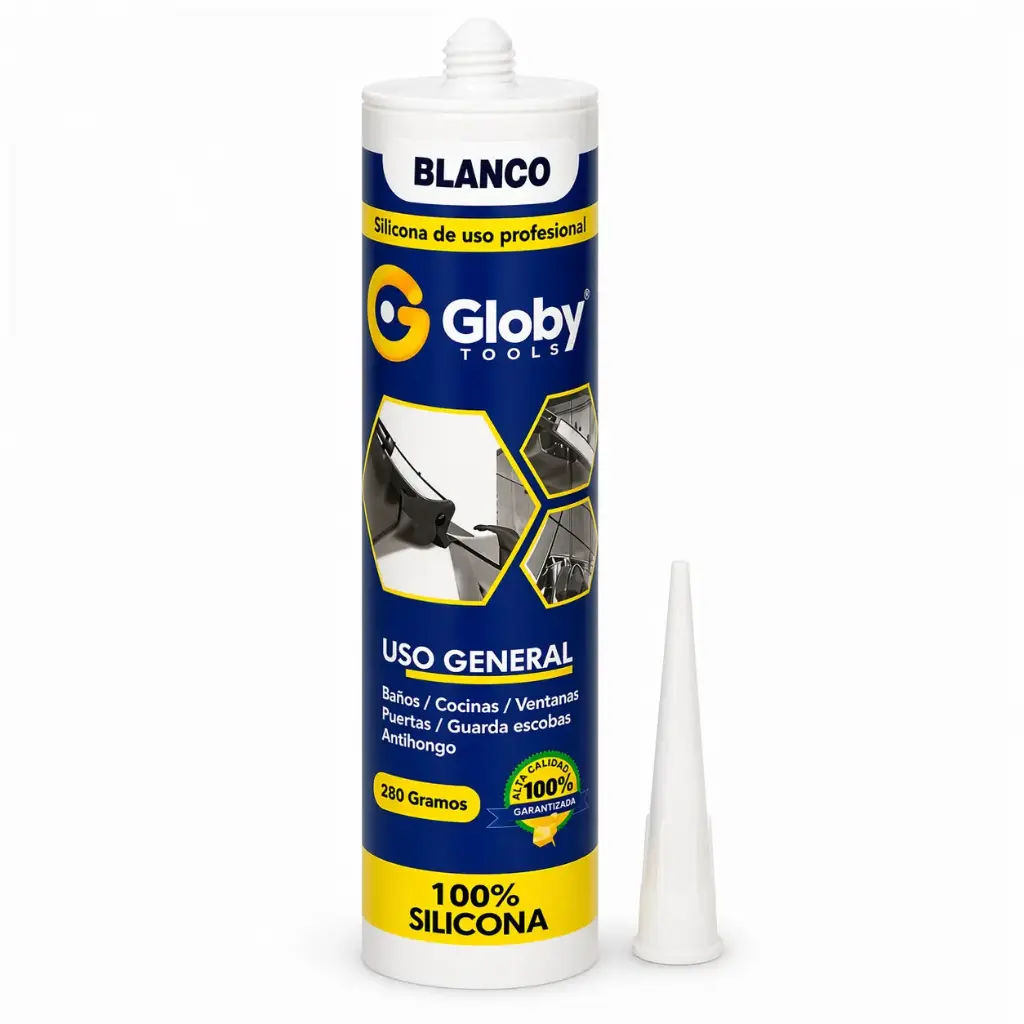 Silicona En Tubo 280g Globy