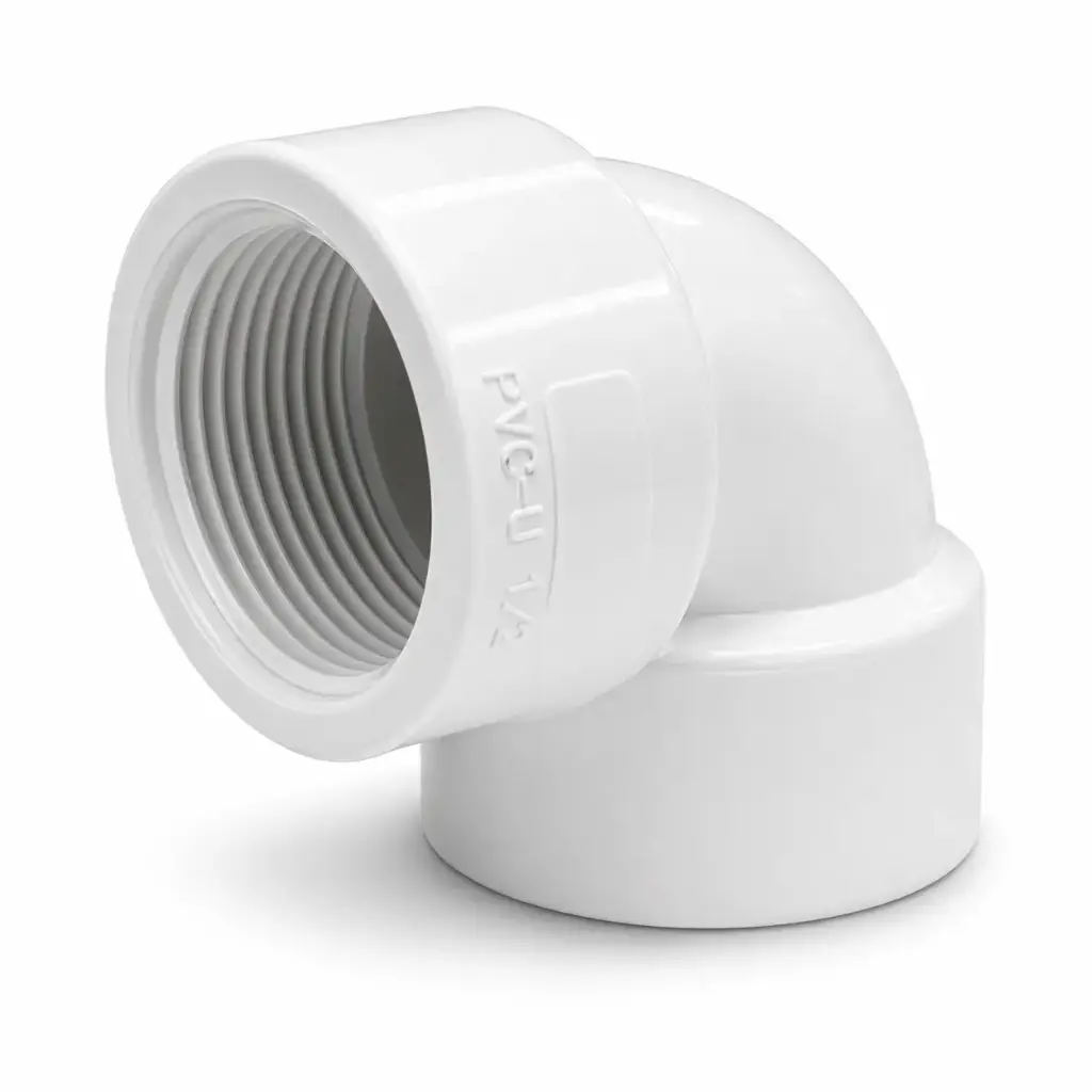 Codo Presion Roscado 90° Pvc