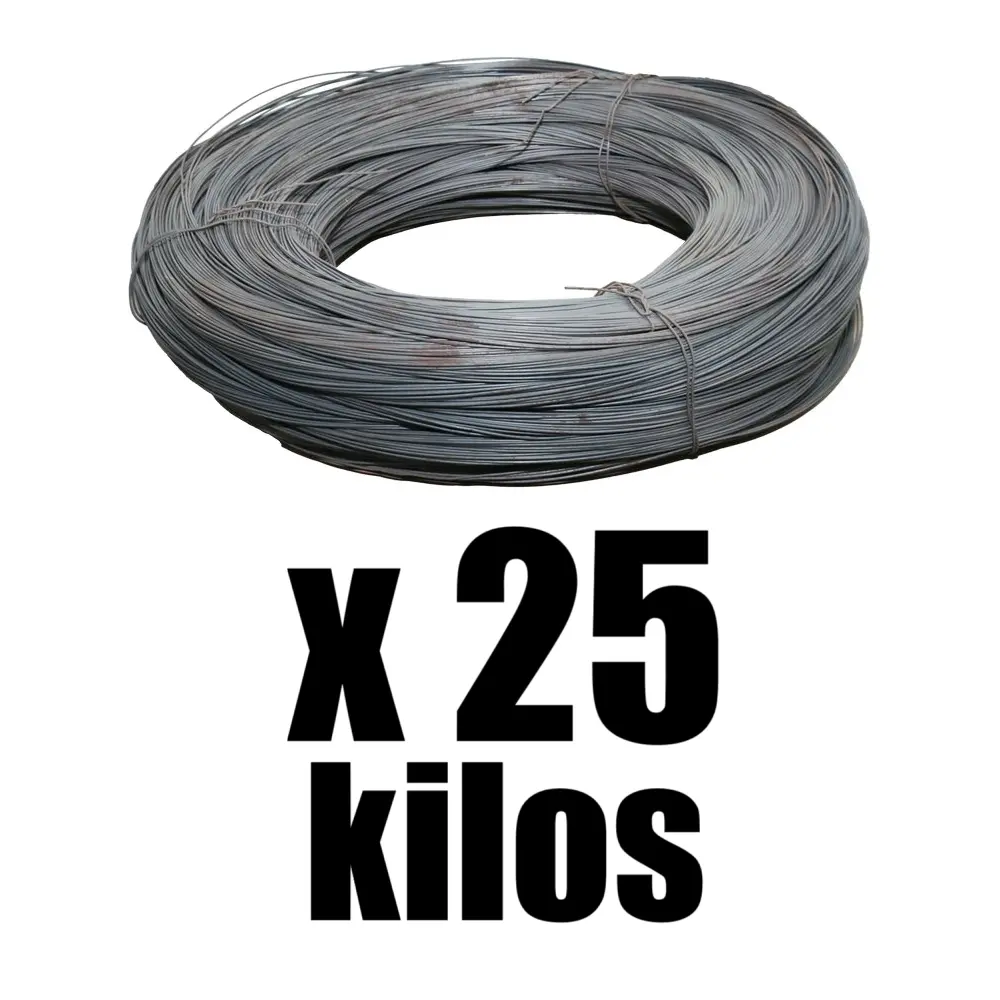 Alambre Negro C-18 Rollo 25kg