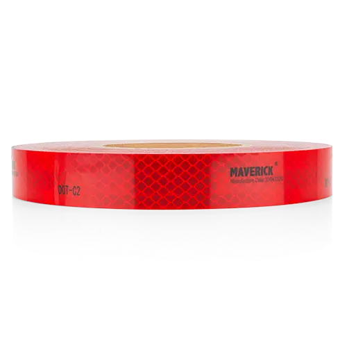 Cinta Reflectiva Roja Para Camiones 50m Maverick