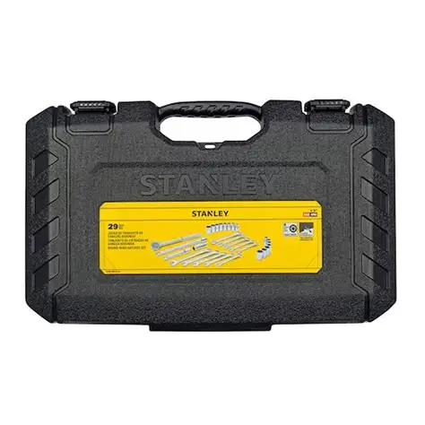 Juego de Herramienta Mecánica de 29pzs con mando  1/2 Stanley