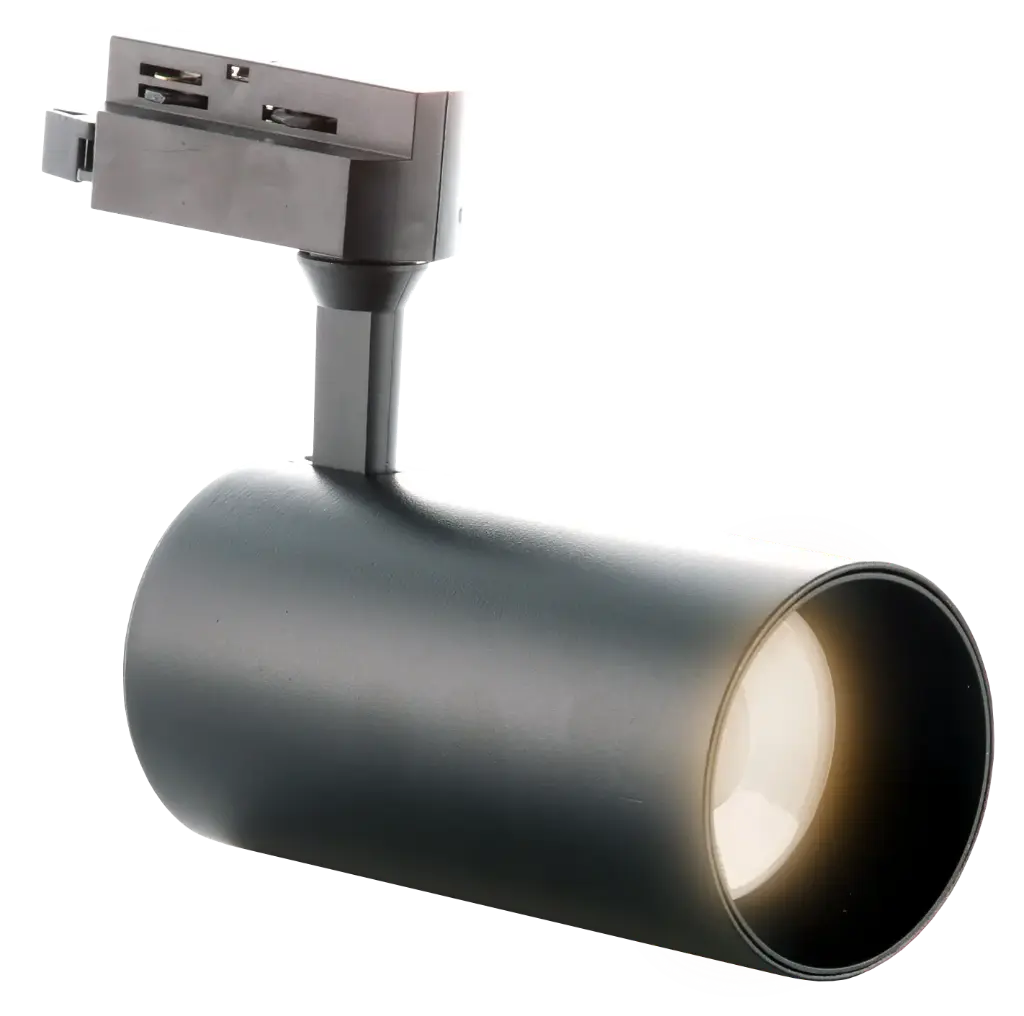Spot Led Liso Negro 3500k Mercury
