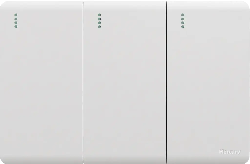 Interruptor Triple Conmutable Mercury L/Infinity