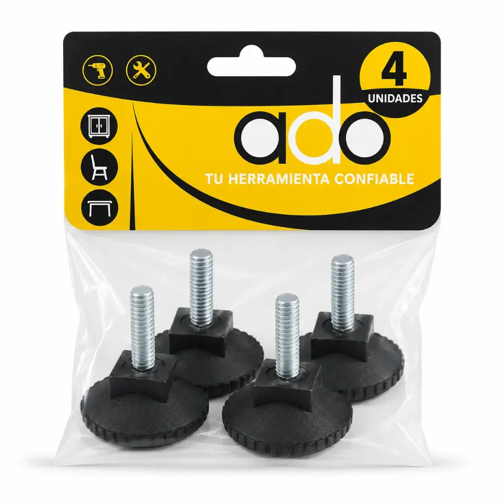 Nivelador Plastico Pack 4u