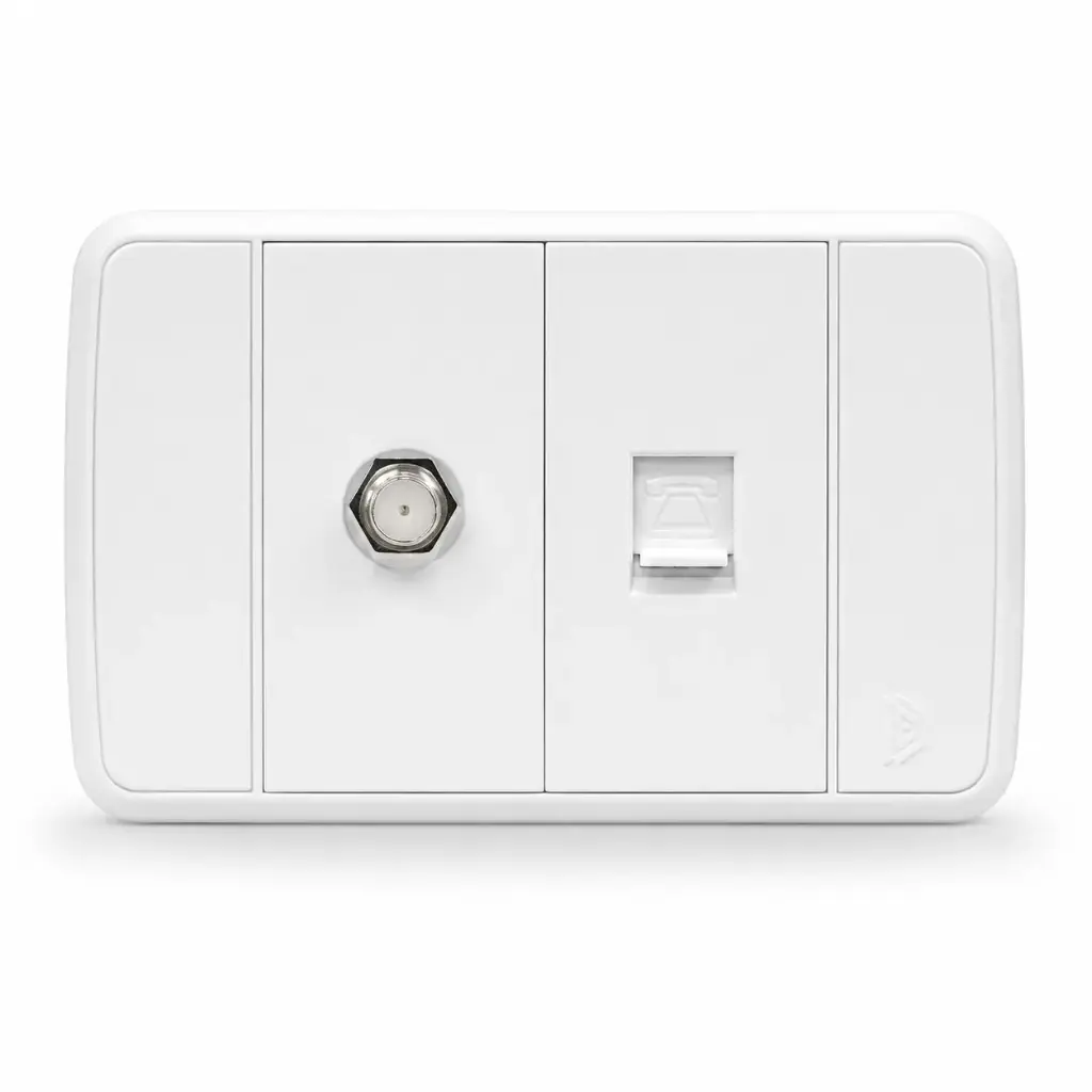 Toma Rj11 Telefono + Tv Futura Duke Energy
