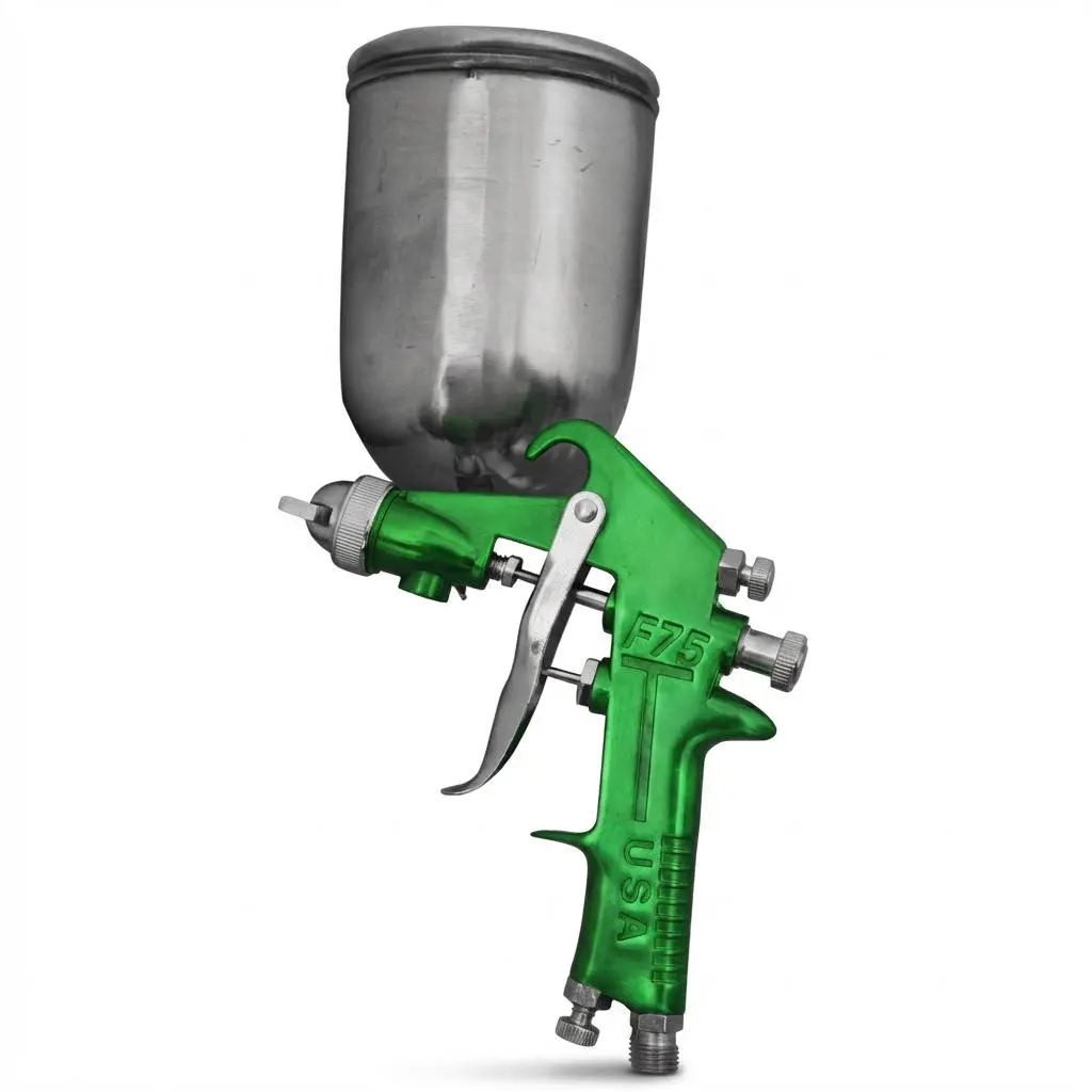 Aerógrafo Profesional 600cc Pistola F-75 Uduke