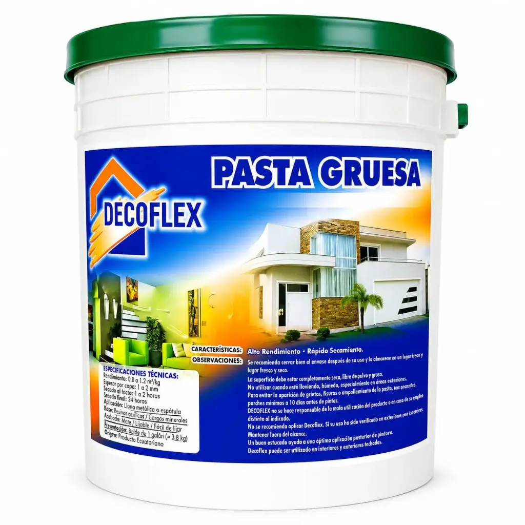 Pasta Gruesa Decoflex
