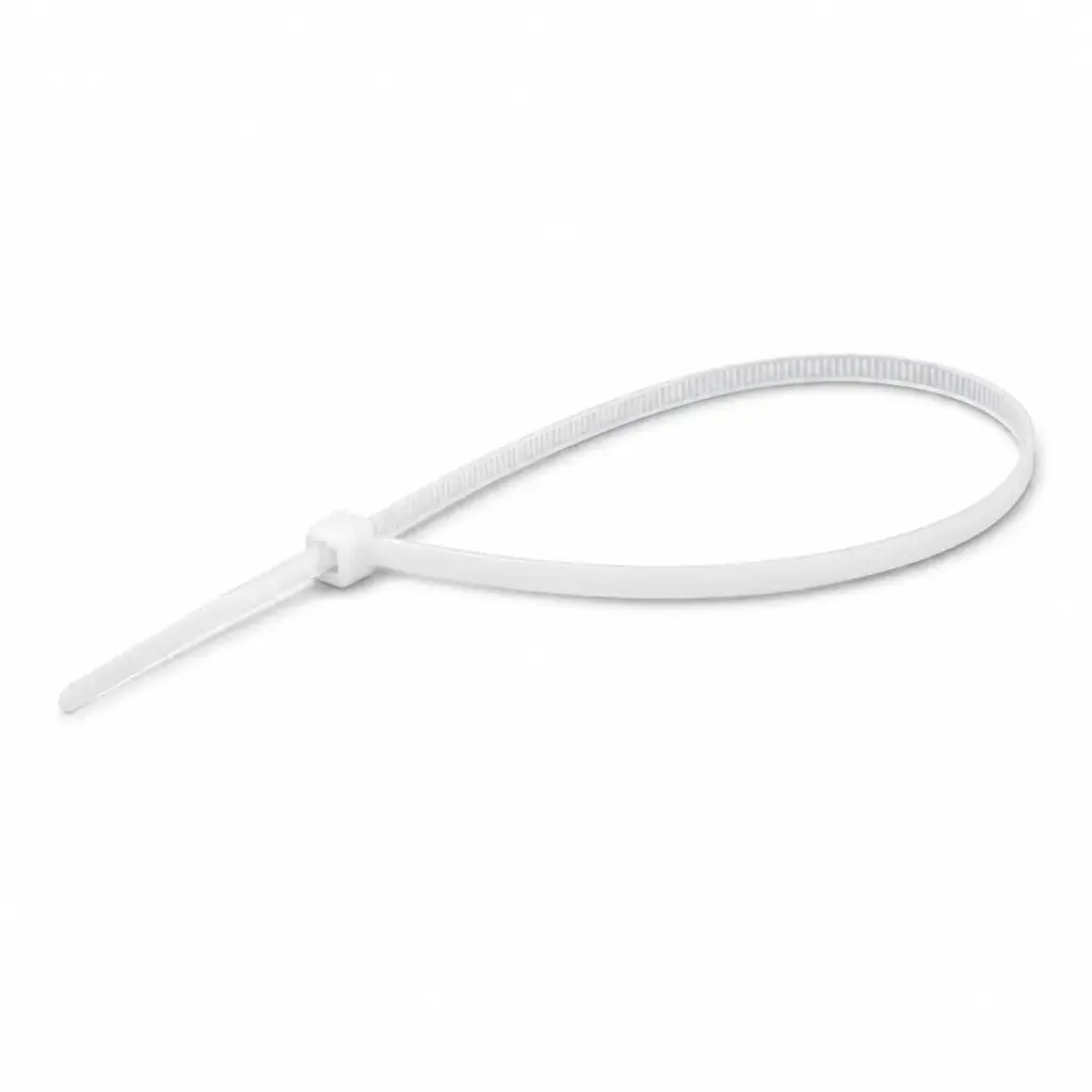 Amarre Plastico Blanca 3.6mm 100und Uduke 