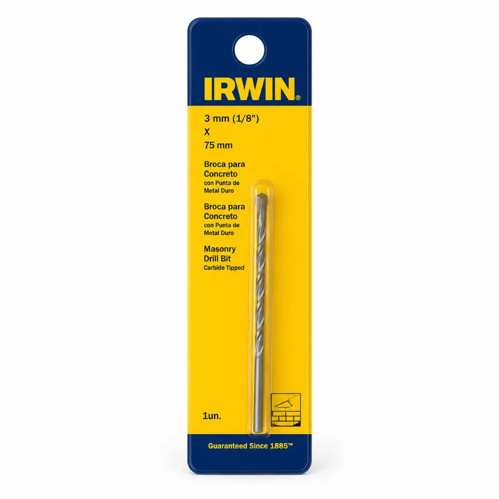 Broca Para Muro 1/8x3" Irwin 