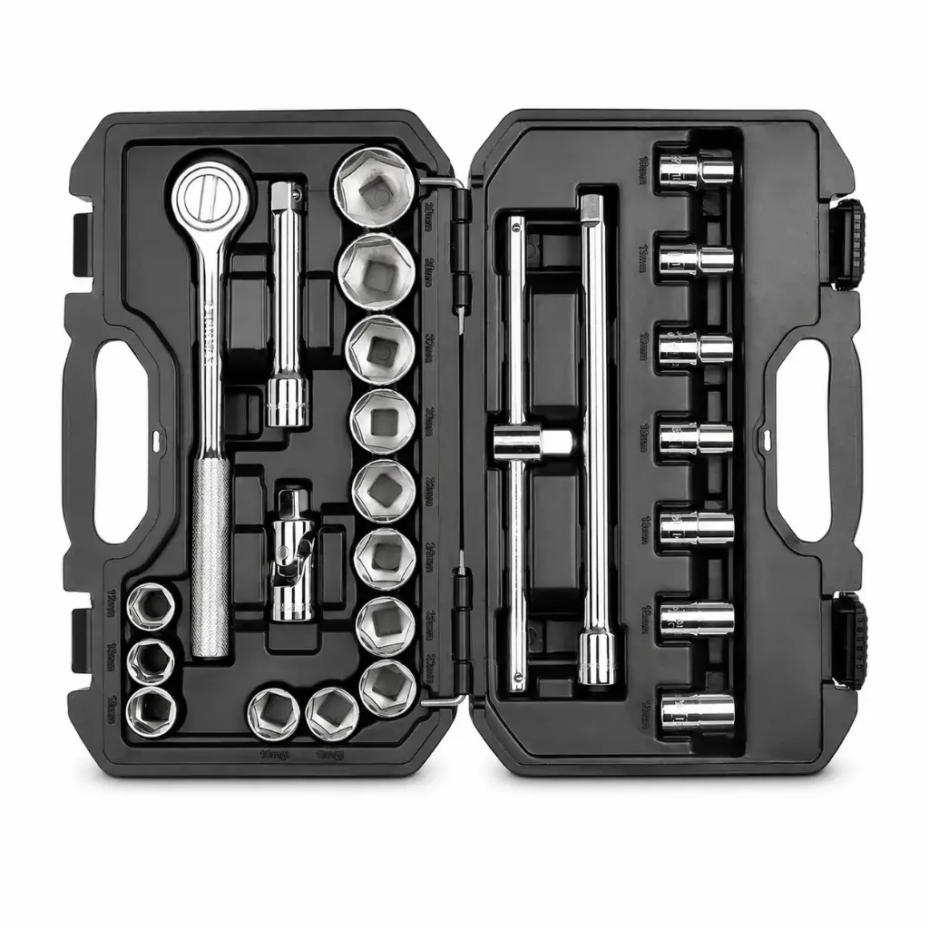 Juego de Herramientas Mecánicas Mando 1/2" 25 Piezas Stanley