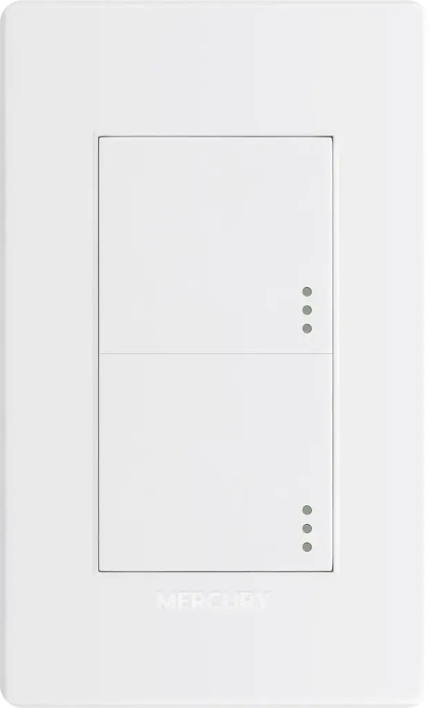 Interruptor Doble Mercury Linea Plus