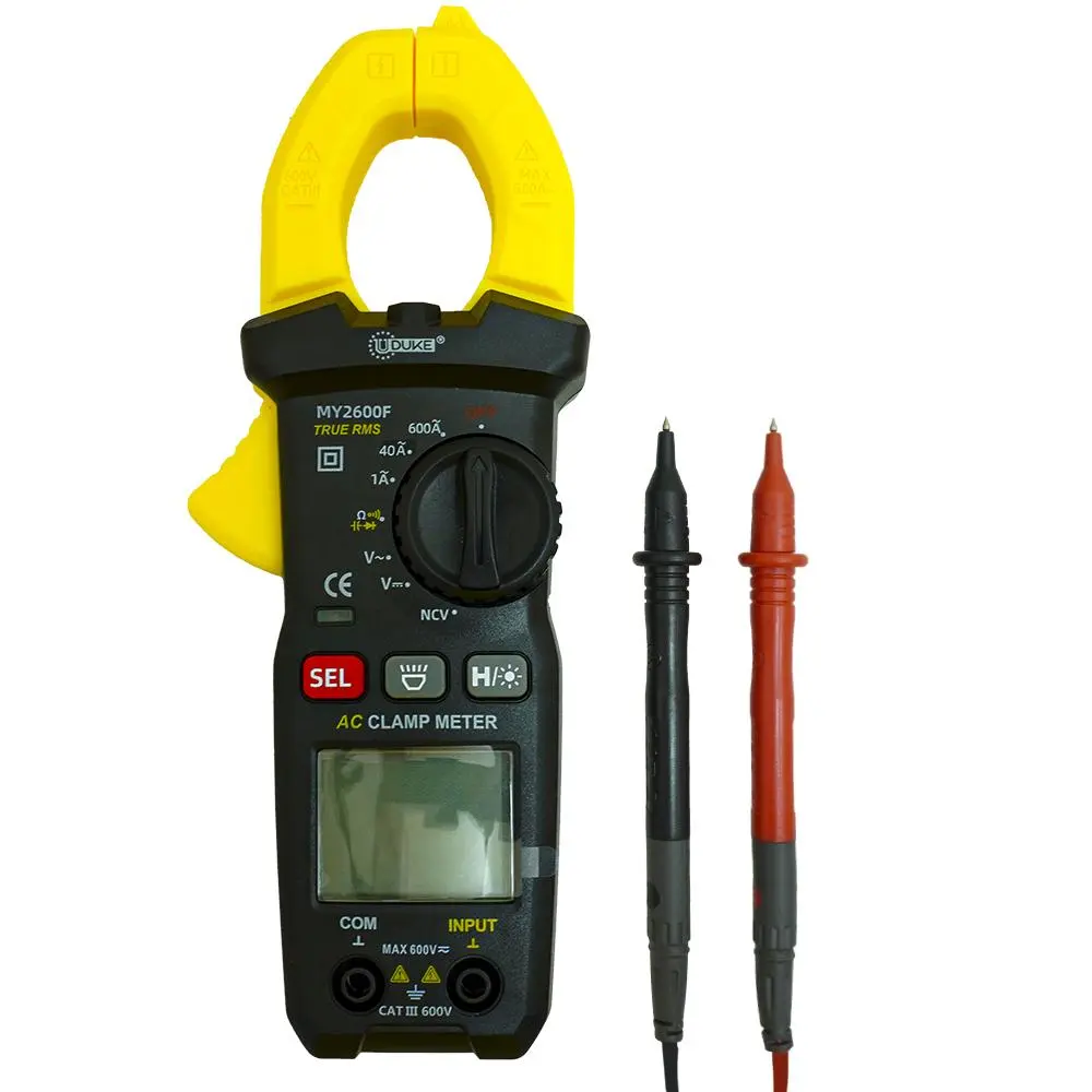 Pinza Voltiamperimetrica 600v Uduke