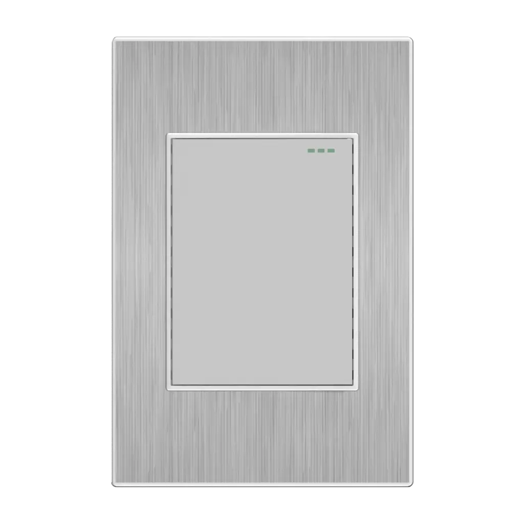 Interruptor Sencillo Conmutable Mercury Stainless