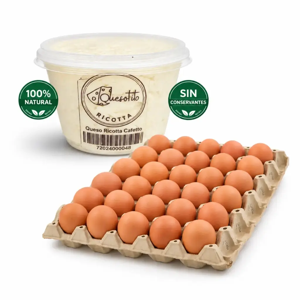 Combo Ricota + Carton de Huevos