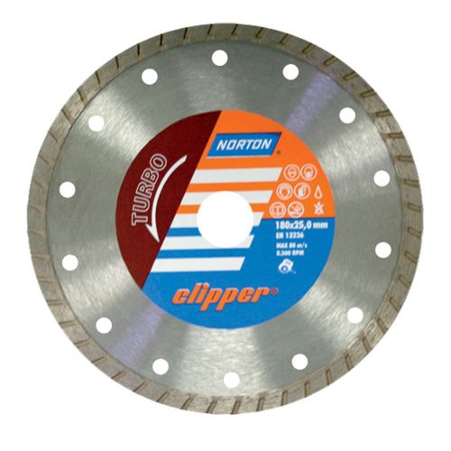 Disco Diamantado 9" Turbo 230x8x22.23 Clipper Norton