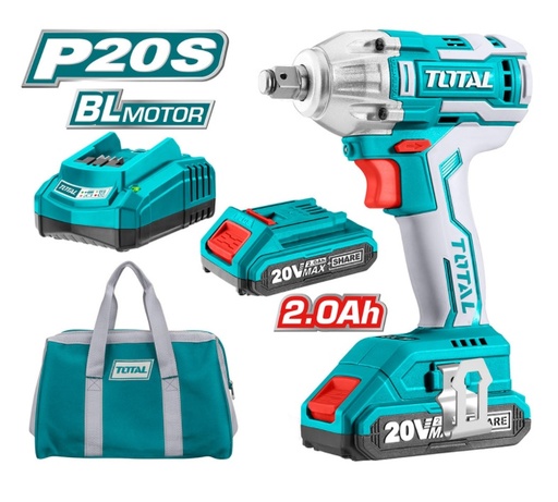 Atornillador de impacto inalámbrico Total Tools