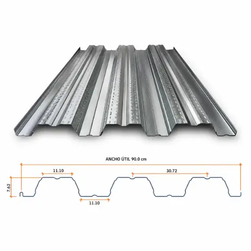 [39393] Lámina Colaborante Deck Corpalosa 0,75mm 12mts Corpacero