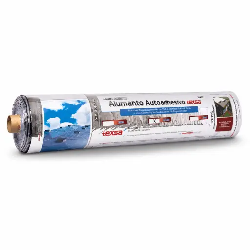 [MPLAS1.947] Manto Asfaltico Alumanto Autoadhesivo 2mm 10m2 Texsa