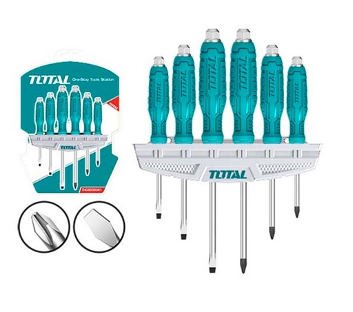 [15500 - THGSS35061] Destornillador de impacto Total Tools