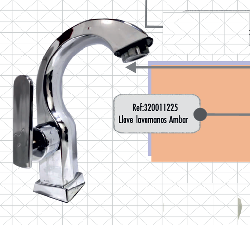 Llave Lavamanos Rioplast