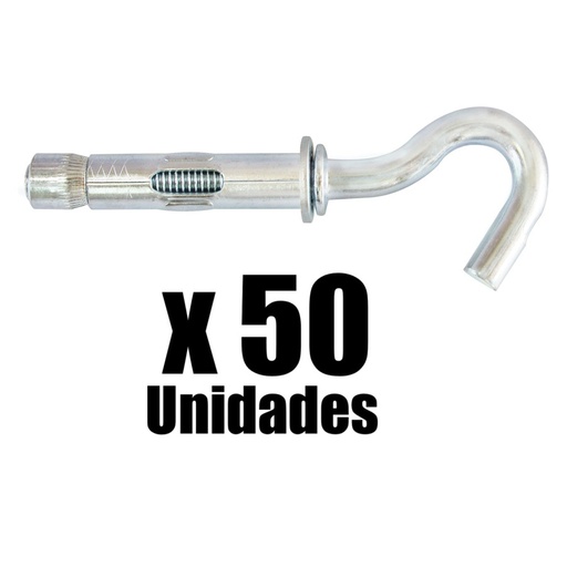 [5260AAB380] Chazo Anclaje Metalico Abierto CA Mejia x 50u