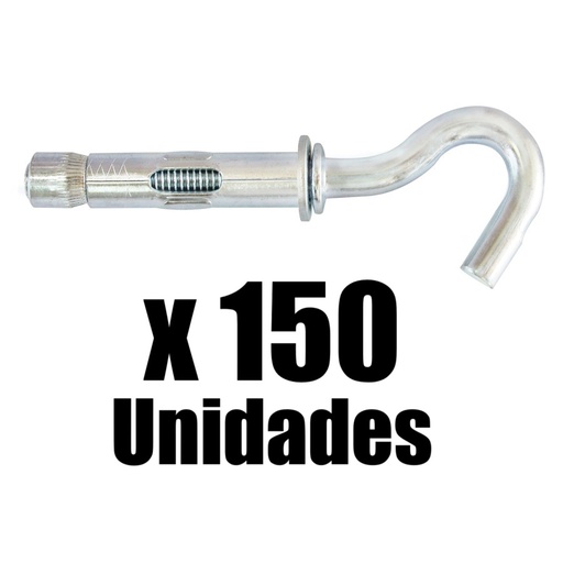 [5260AA5801] Chazo Anclaje Metalico Abierto 5/8 CA Mejia x 150u