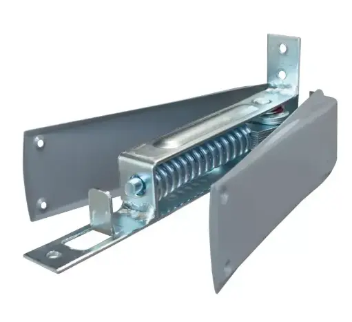 [T1108-0001] Bisagra Piso Vaiven 9.1/2 Aluminizada Induma