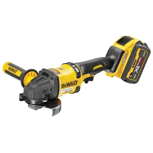[DCG418X2] Pulidora inalambrica 4.1/2 60v + 2 baterias 9Ah y cargador Dewalt
