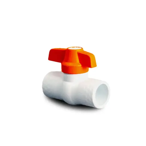 [3061] Valvula Bola Pvc para Soldar Liviana 1/2" Pcp