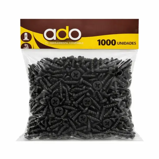 [5255017716-M] Tornillo Drywall Framer Rosca Fina #7-7/16 Pack 1000u