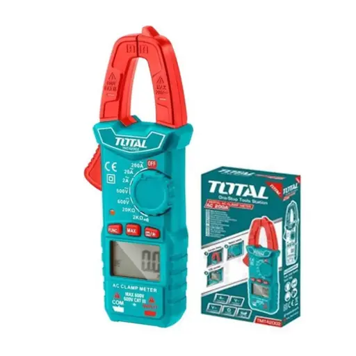 [16320 - TMT42002] Pinza Voltiamperimetrica 600v Total Tools