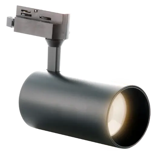 Spot Led Liso Negro 3500k Mercury