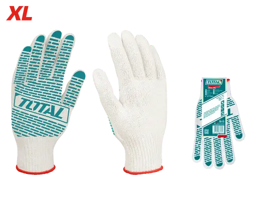 [22019 - TSP11102] Guante Algodón con Látex Total Tools