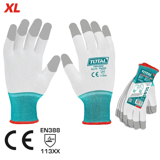 [21415 - TSPUG02] Guante Poliester con Poliuretano Total Tools