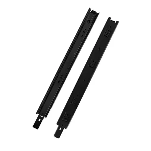 Riel Corredera Extension Total Pesado 45Kg 500mm Negro