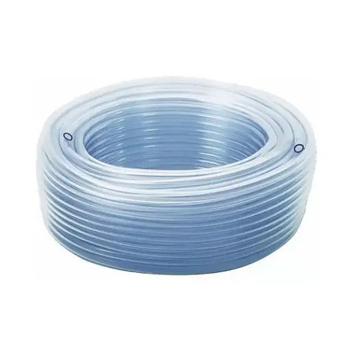Manguera Cristal Pvc Transparente Calibre 30 x 100m