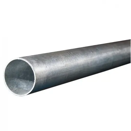 [51098] Tubo Metal Redondo Cerramiento 1” 1.2mm Galvanizado x 6 Mts