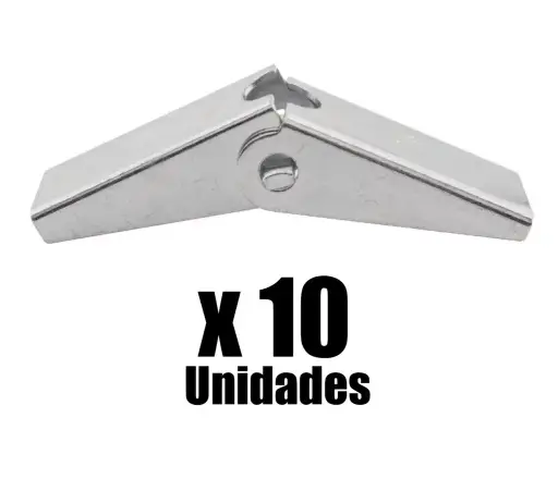 Chazo Metalico Mariposa Ado X 10 Unds