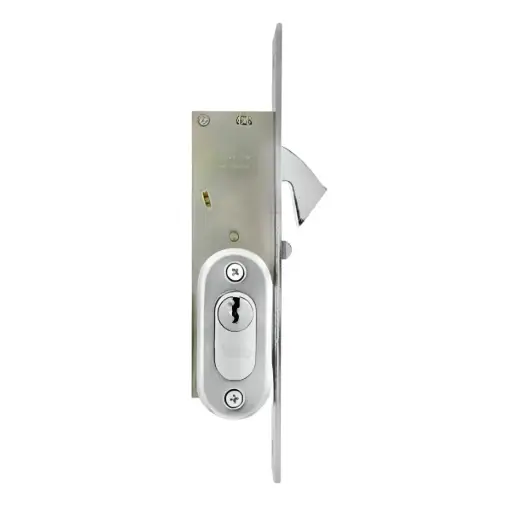 [0004122] Cerradura Embutir 854 Cromo Satinado US26D Doble Yale Blister
