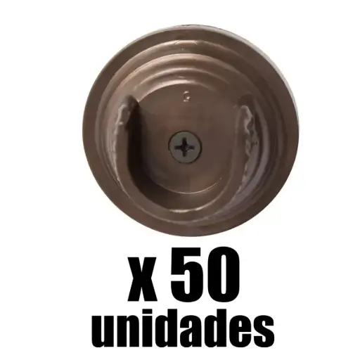 Plafon Cortinero Abierto Cafe Lej x 50 Und