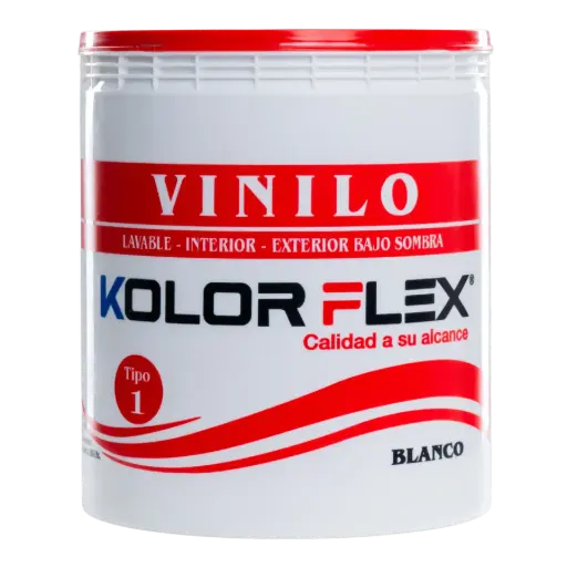 Pintura Vinilo T1 Kolor Flex Galon