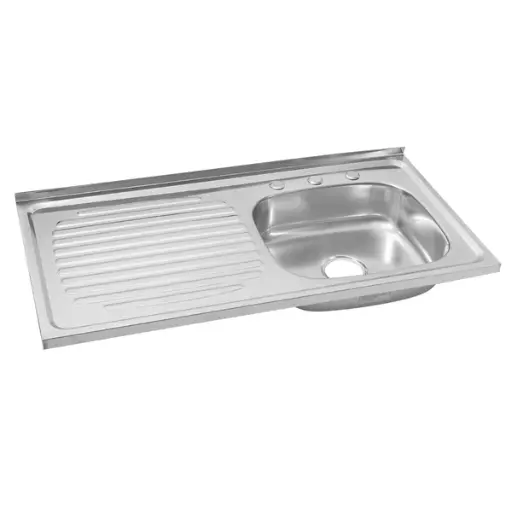 Lavaplatos de Acero Inoxidable 100x50cm Gricol