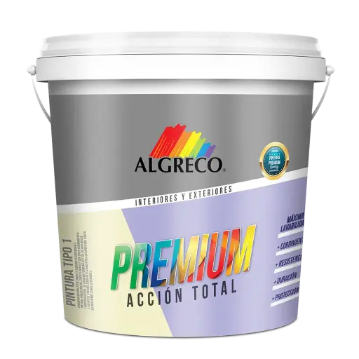 Pintura Vinilo T1 Premium Base Pastel Algreco